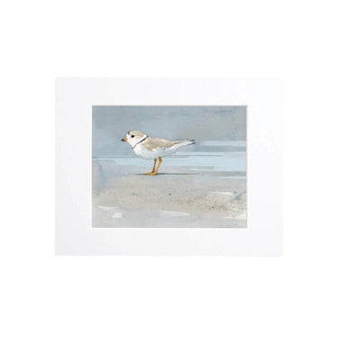 Piping Plover Beach Art Print, Coastal Décor, 8 x 10